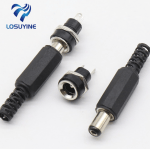 Jack type connector for different purposes