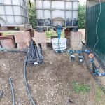 Water tanks, pipes, valves