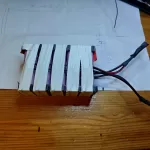 process of making a battery pack half way